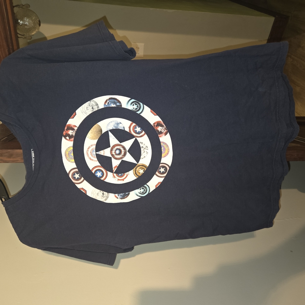 Navy Blue Graphic T-Shirt